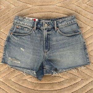 Garage Cut Off Denim Shorts